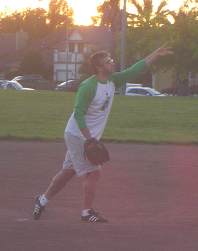 Pitching!